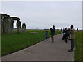 SU1242 : Tourists at Stonehenge by Nigel Mykura