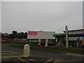 BP service station and Alsford Timber on Edgington Way