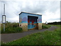 Powfoot: a colourful bus shelter