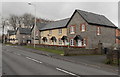 Houses at the SE edge of John Fielding Gardens, Llantarnam