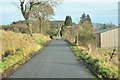 Minor road near Abernyte