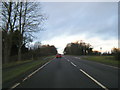 SJ2615 : A483 at Trederwen Lane by Colin Pyle