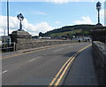 Northern end of Trefechan Bridge, Aberystwyth