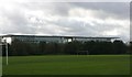 TQ4281 : Football pitches, Beckton Park by N Chadwick