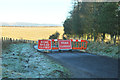 Closed road near Lummington