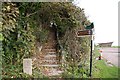 Steps to the clifftop