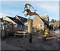 Bull-leaping sculpture, Taurus Crafts, Lydney