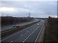 The A19 heading south