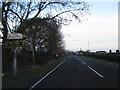 Head Dyke Lane at Pilling village boundary