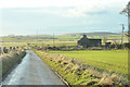 Minor road near East Mains of Barras