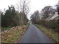 NT5428 : Minor road, Eastfield by Richard Webb