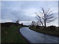 Bend in the road towards Bishopton