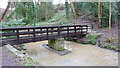 Footbridge, Slitten Brook, Lymm