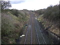 Railway heading north