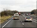 Layby and Bridge on the A34 south of Sunningwell