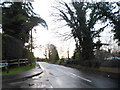 Woodmansterne Lane at the junction of Barn Close