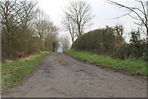 SK9151 : Farm Track off Stragglethorpe Lane by J.Hannan-Briggs