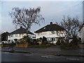 Art deco semis on Motspur Road