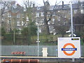 Canonbury station, from the train