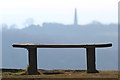 SO7639 : Simple bench on Broad Down, The Malverns by Bob Embleton