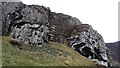 NR9248 : Crags, Madadh Lounie by Richard Webb