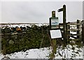 SD6340 : Jeffrey Hill Start Of Concessionary Footpath by Rude Health 