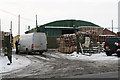 Old hangar used by a pallet trading firm, Welton le Wold