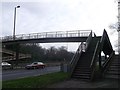 Footbridge over Kingston By-pass