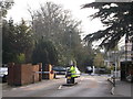 Security Gates on Warren Road, Coombe Hill