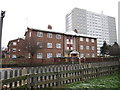 Three storey flats on Pease Street, Hull