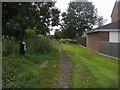 Path up towards the A34