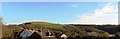 Over the rooftops to Malling Hill, Lewes