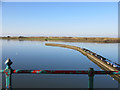 Southport Marine Lake from the Promenade  shelter