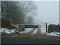 Entrance to Carr Side Farm from Newall Carr Road