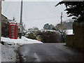 Hardington Mandeville: phone box on the High Street