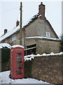 Corscombe: the telephone box