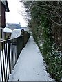 Alleyway at the back of the museum