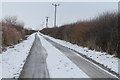 Ice on Broad Fen Lane 