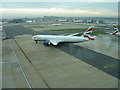 TQ2741 : Gatwick North Terminal apron and taxiways by M J Richardson