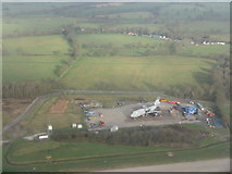 TQ2540 : Rescue training area at Gatwick Airport by M J Richardson
