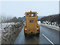 A Rolba Snow Blower on the A39