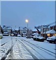 Cranwell Court in the snow