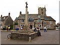 Market cross in the square, Corfe Castle