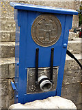 SY9682 : Pump by the market cross, Corfe Castle by Phil Champion
