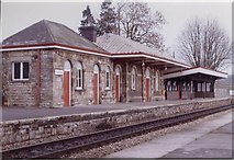 ST5393 : Chepstow railway station, 1984 by Nigel Thompson