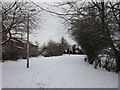 A cycleway off Shropshire Close, Hull