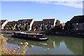 A narrowboat on the Thames at Grandpont