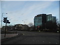 Fairfield Halls and offices on Park Lane, Croydon