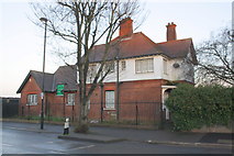 TQ2081 : Noel Road lodge in North Acton Playing Fields by Roger Templeman