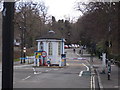 View of the tollgate from College Road